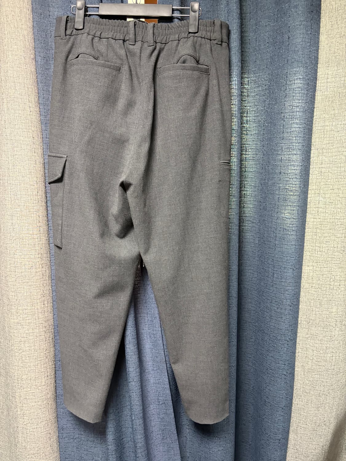 송지오옴므 그레이 슬랙스 상품이미지2