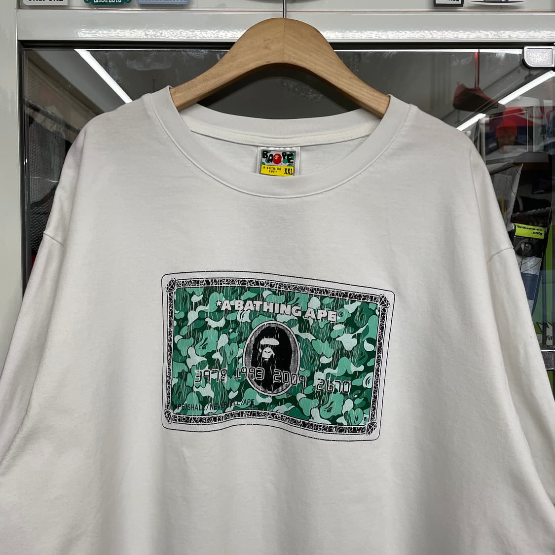 베이프 에이맥스 카드 티 상품이미지2