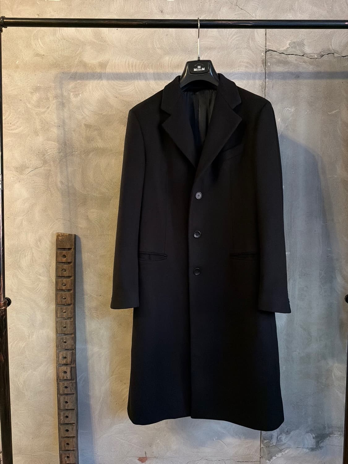 아르마니 꼴레지오니 캐시미어 플란넬 탑코트 105 상품이미지6