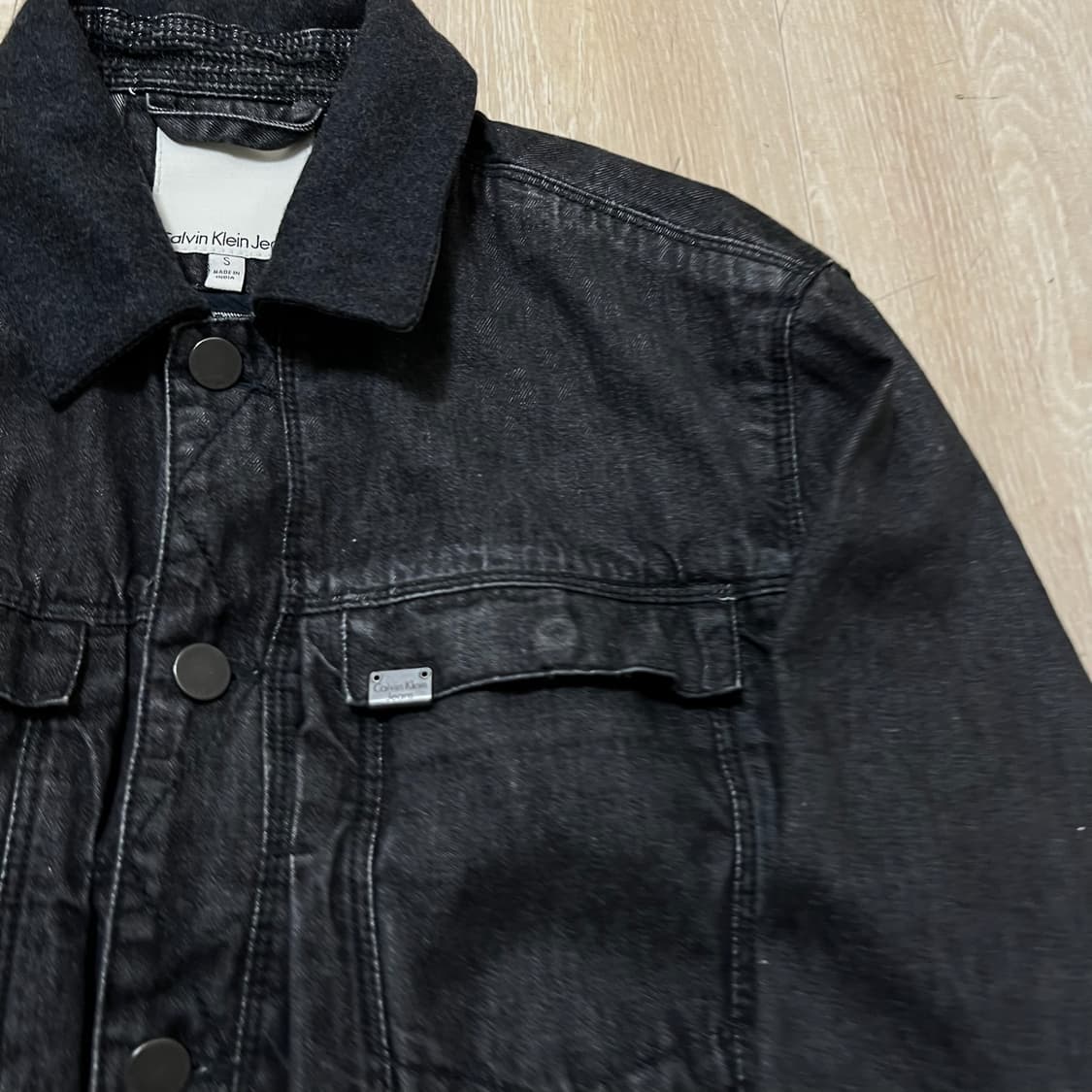 캘빈클라인 진스 트러커 데님자켓 S/90  상품이미지3