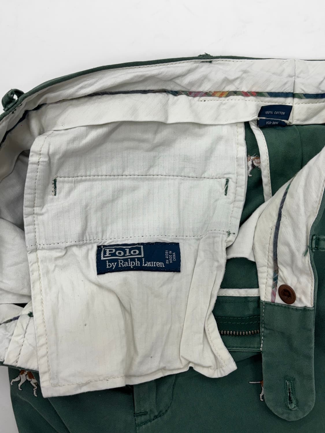 Polo cotton pants 32 상품이미지8