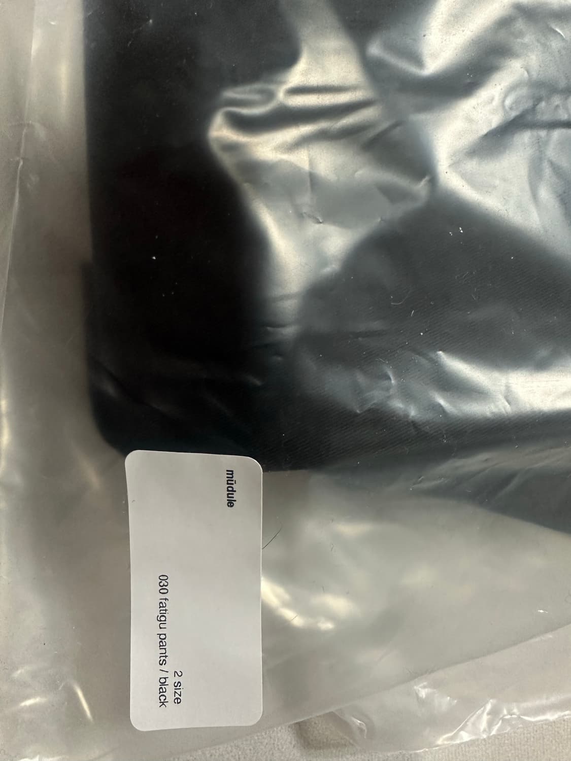 머듈 파티그팬츠 블랙 2사이즈 새상품 상품이미지2