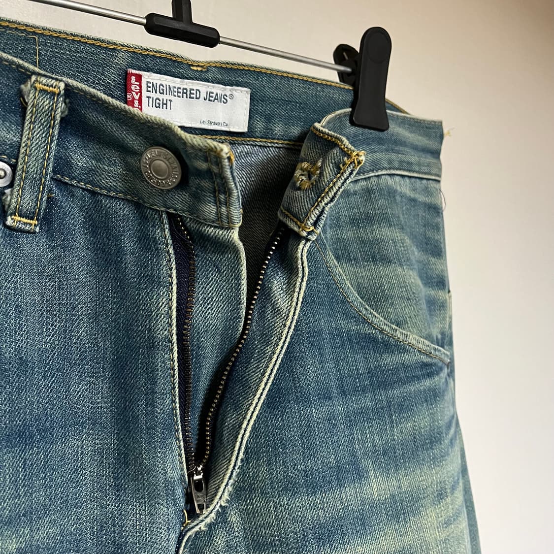 (00‘s) 리바이스 Japan 엔지니어드 진 1세대 데님 청바지 상품이미지3