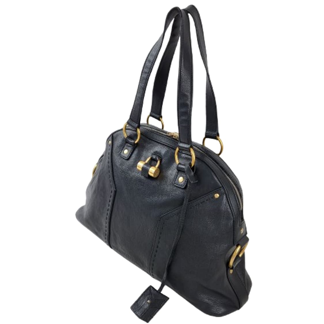 정품 생로랑(입생로랑) 뮤즈백 블랙 미듐 상품이미지4