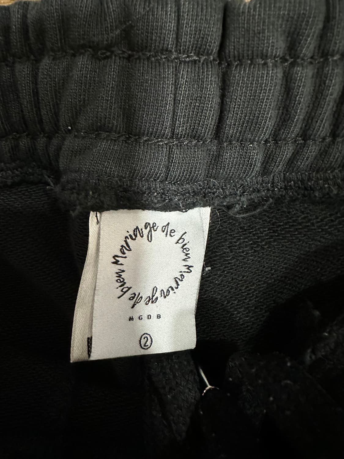 MGDB 조거팬츠 블랙 32사이즈 상품이미지7