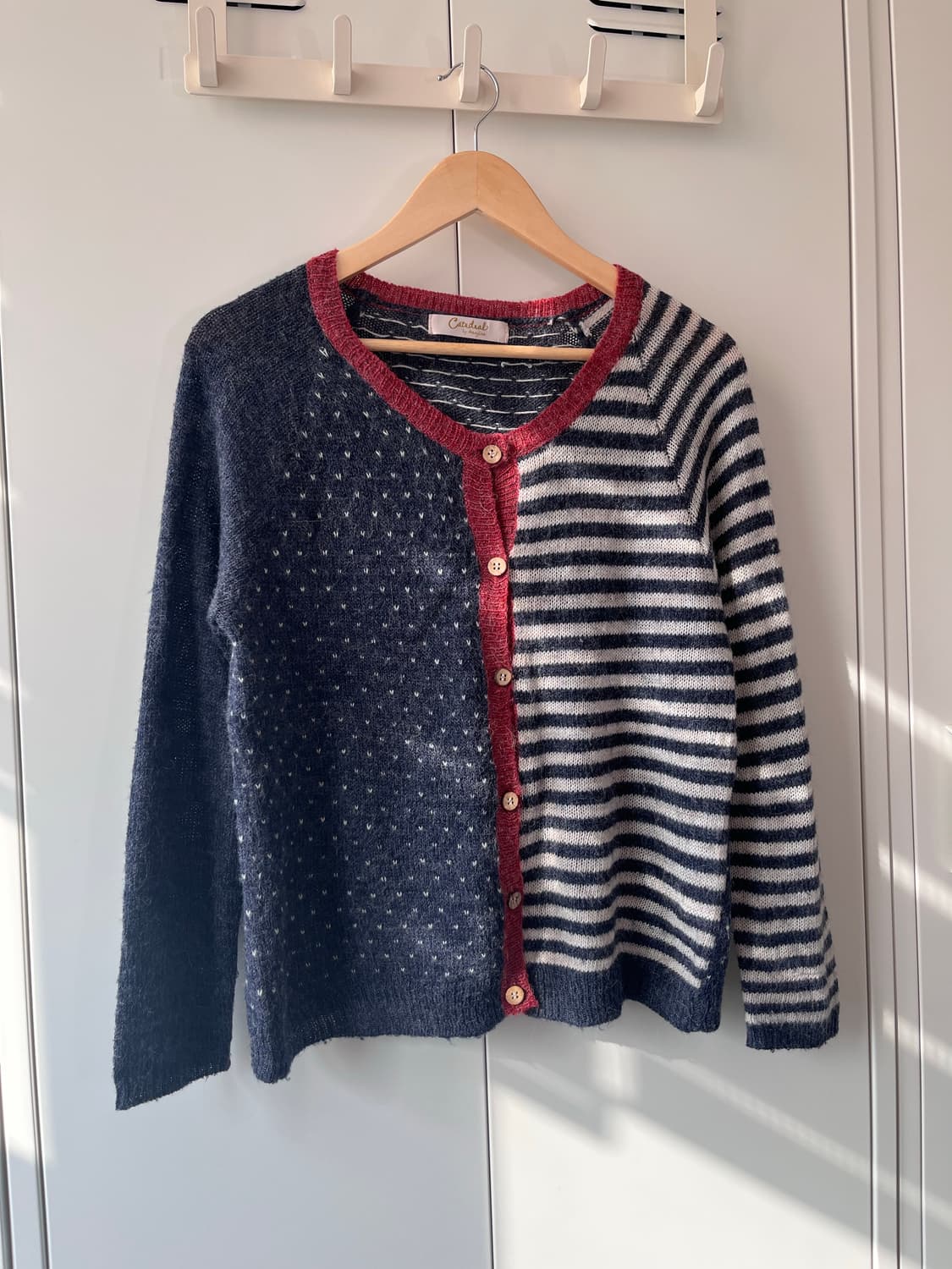 Catedral 믹스 패턴 니트 가디건 상품이미지3