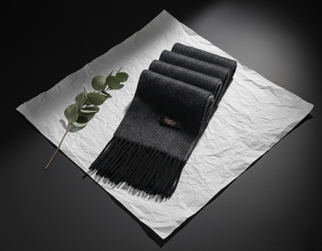 Cambridge Members 캠브릿지 멤버스 캐시미어 양면 머플러 상품이미지3