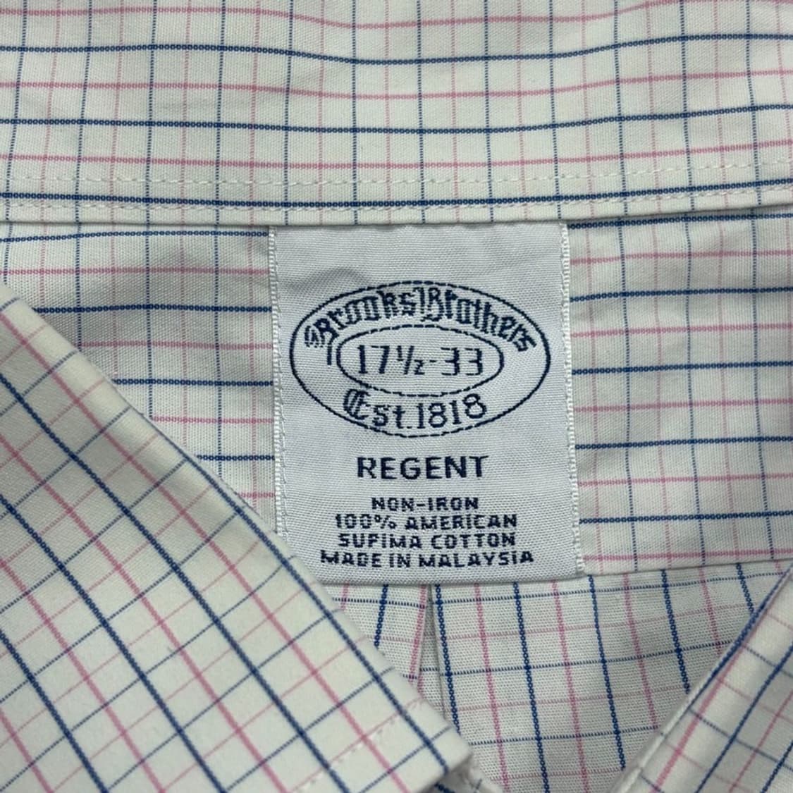 브룩스브라더스 체크셔츠 v1967 상품이미지5