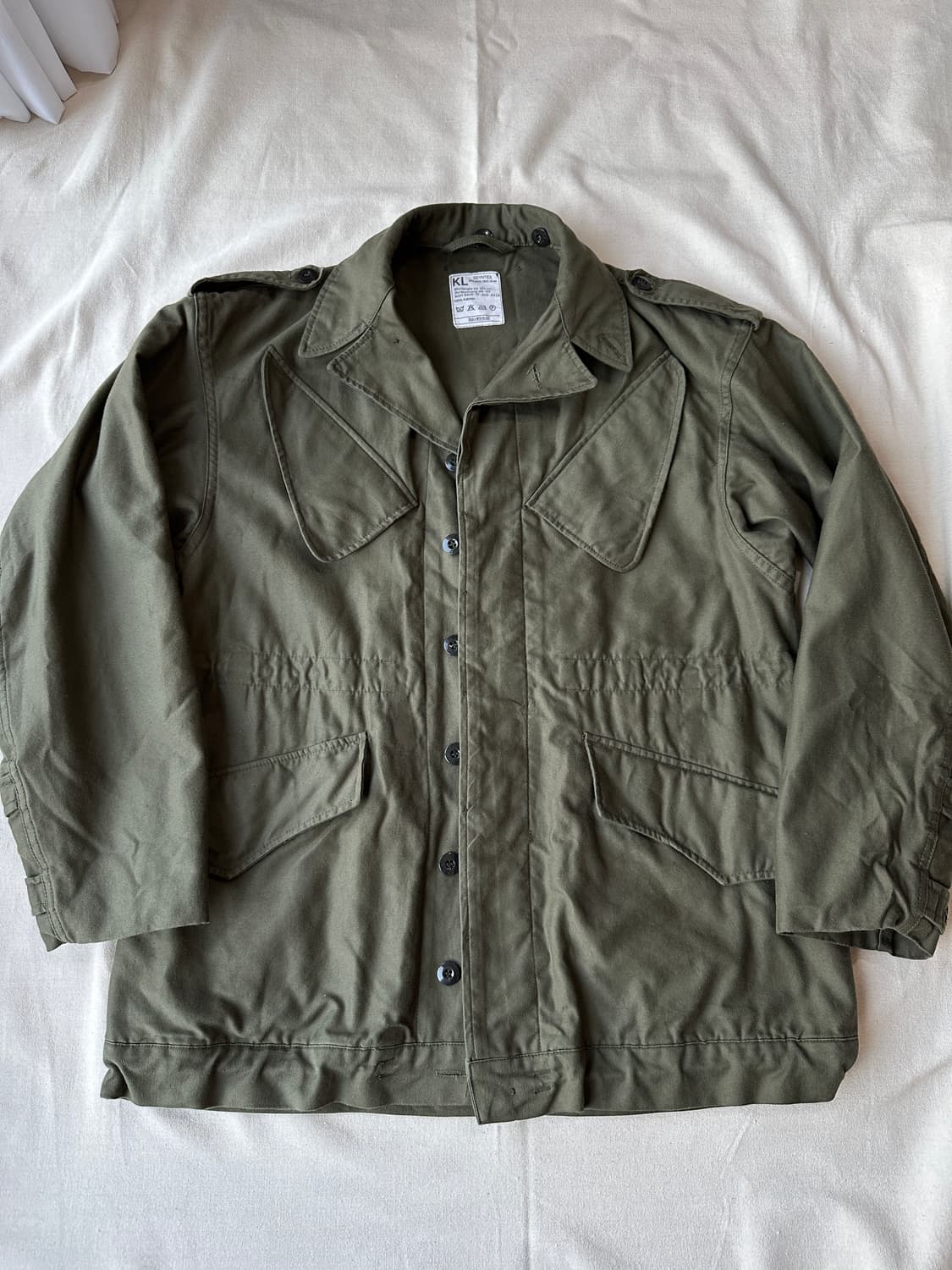 네덜란드군 80s 야상 필드 자켓 L 상품이미지9