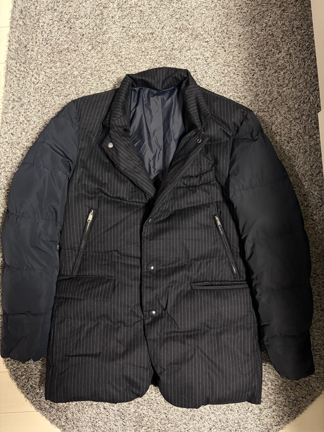 솔리드옴므 울자켓패딩 100 상품이미지1