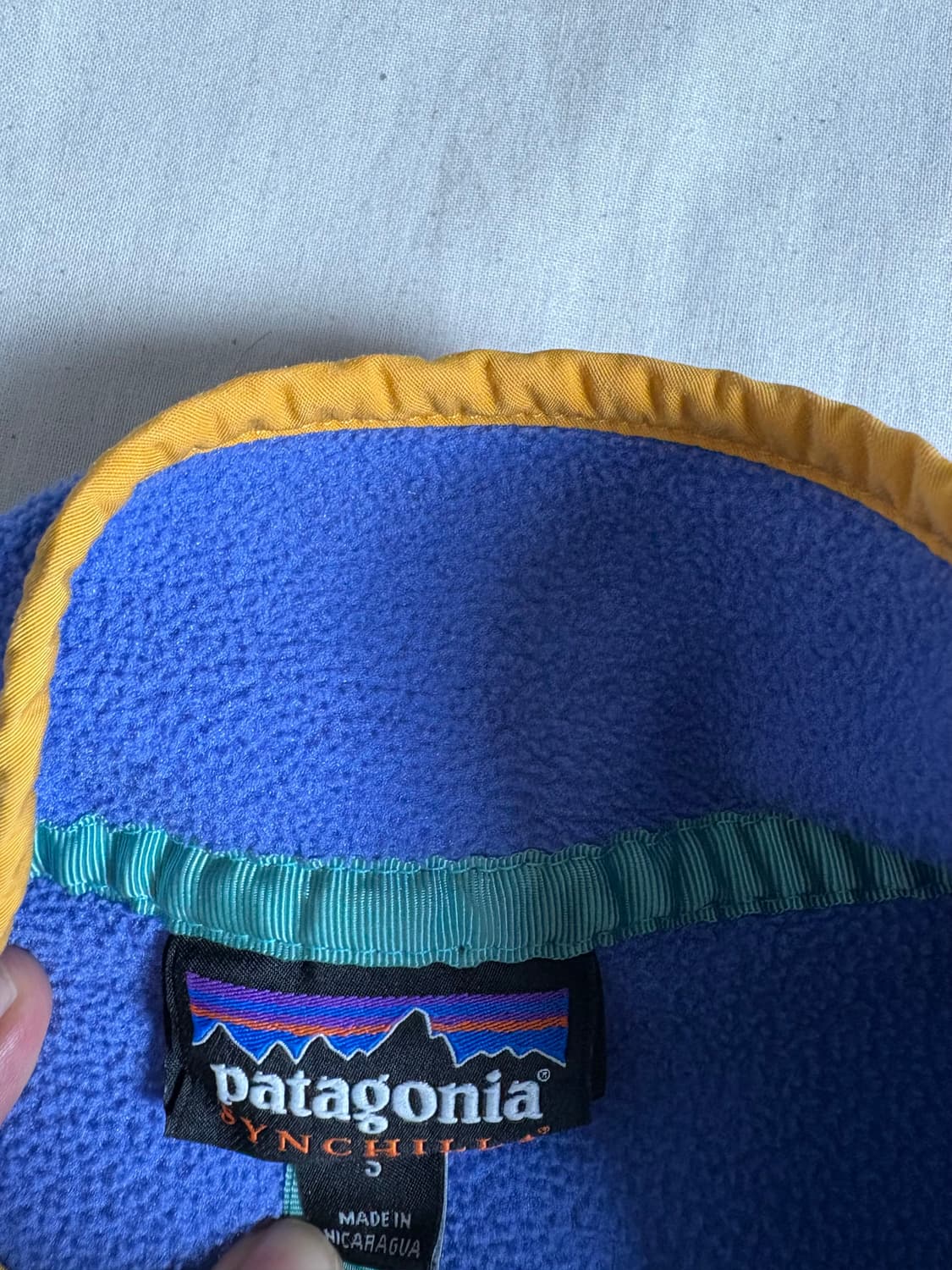 Patagonia 파타고니아 우먼 라이트웨이트 신칠라 스냅티 플리스 S 상품이미지4