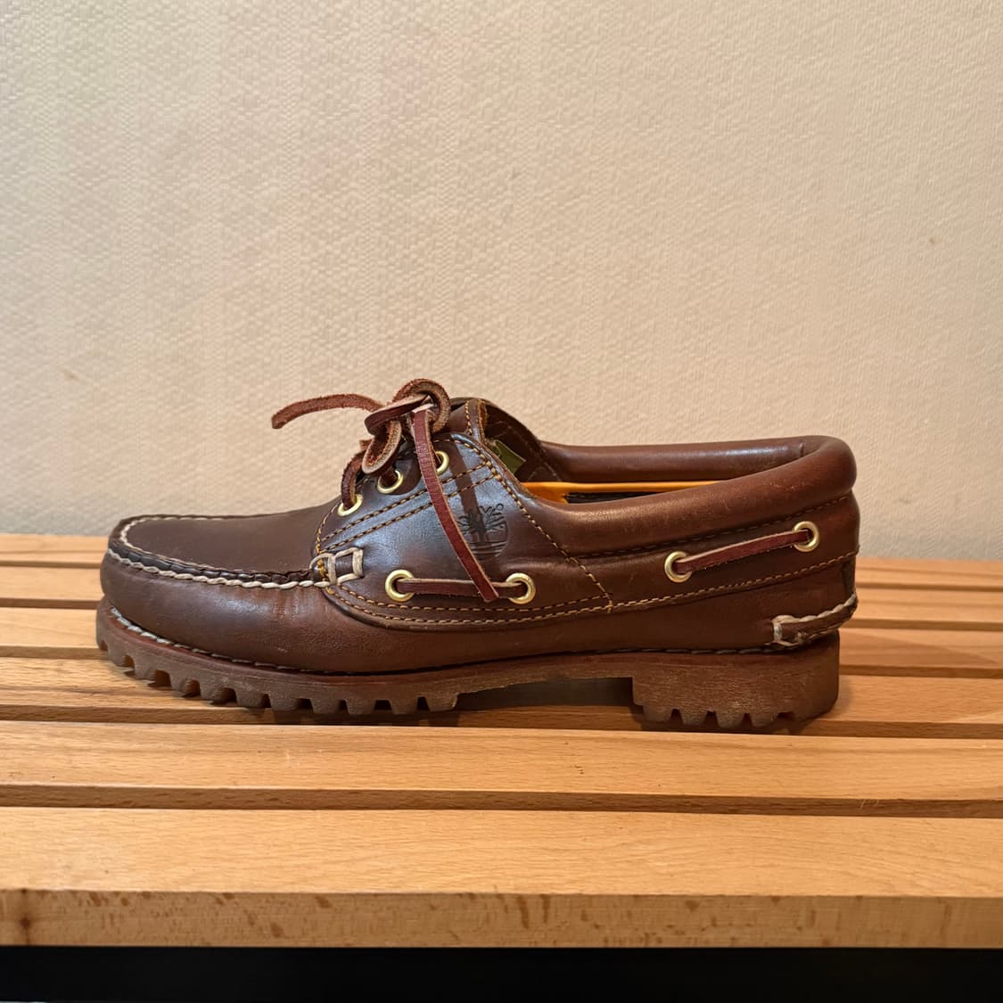 팀버랜드 3아이 보트슈즈 브라운 225 상품이미지4