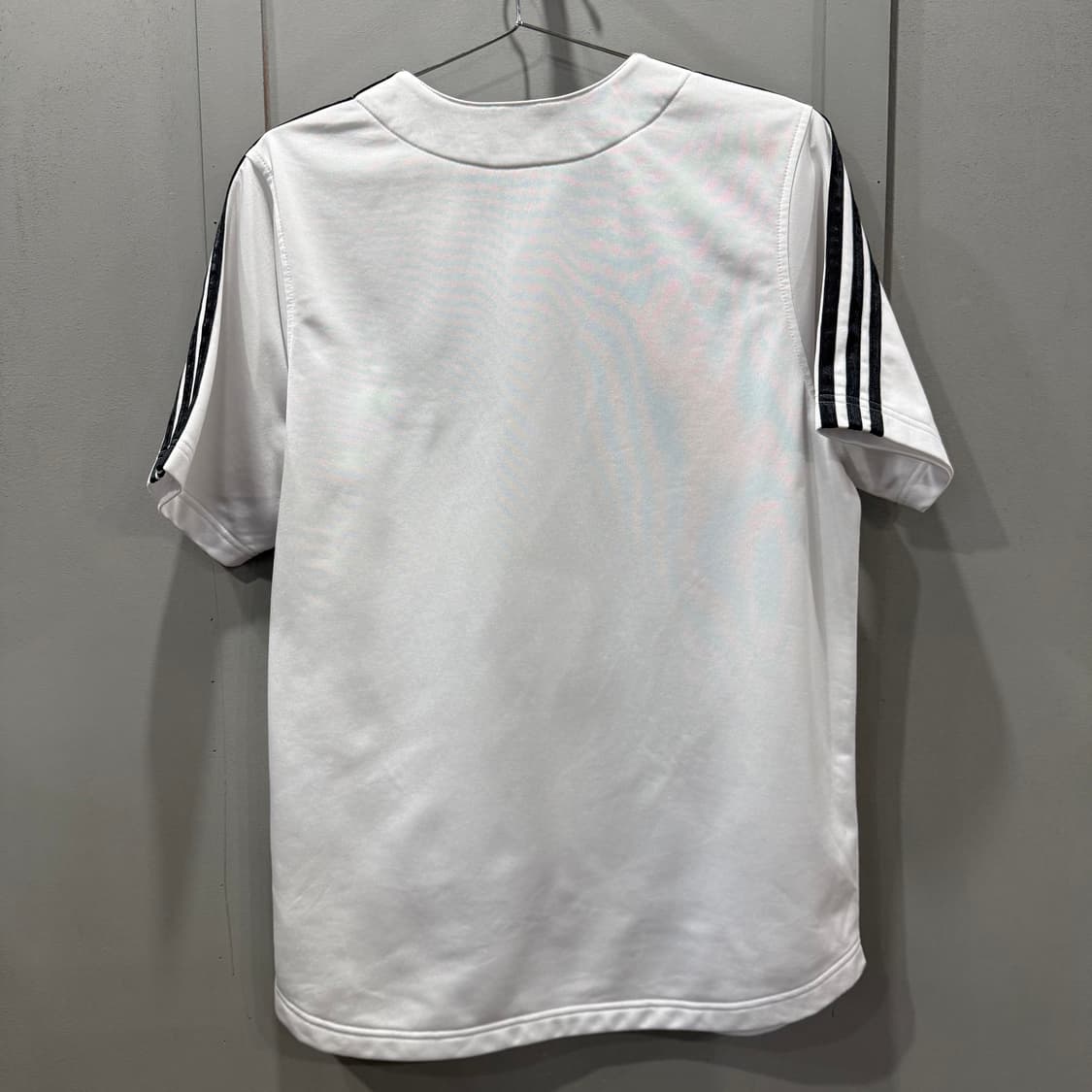 M 아디다스 00s 레트로 빈티지 베이스볼 야구 져지 반팔 티셔츠 상품이미지2