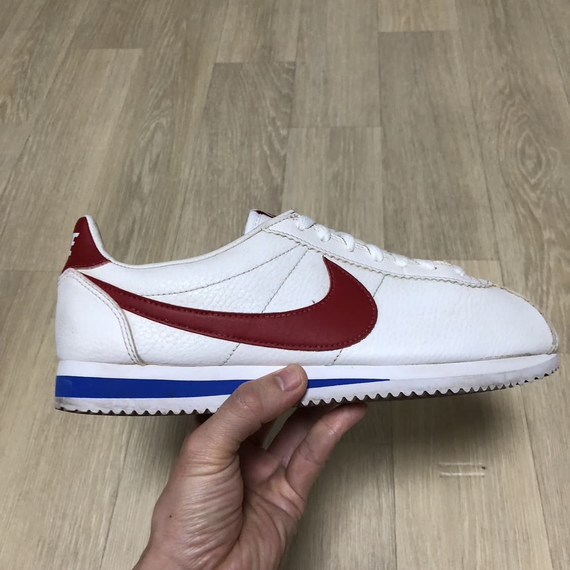 (275) 나이키 NIKE 코르테즈 포레스트검프 화이트 레드 블루 상품이미지7