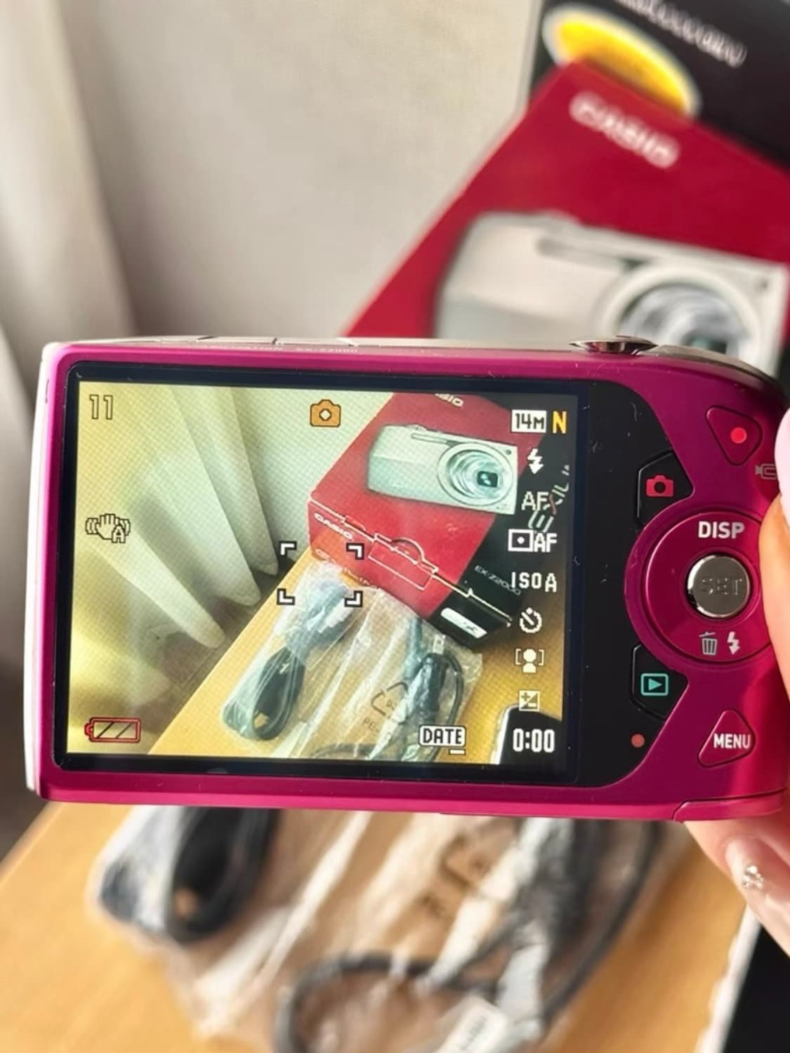 폴박 디카 카시오 엑슬림 z2300 디지털카메라 상품이미지3