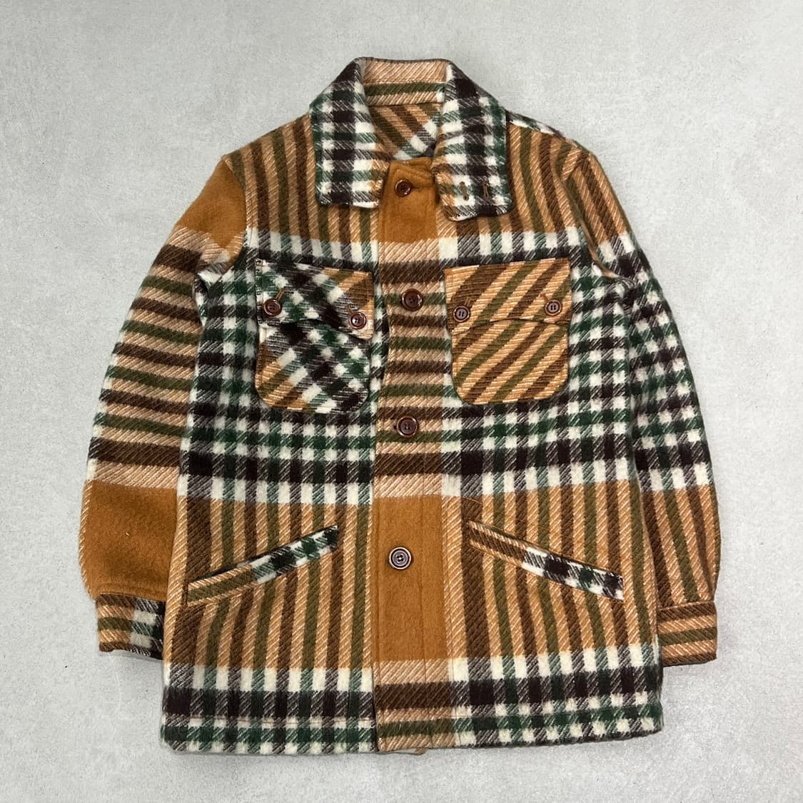 VAN JAC 체크 울자켓 s09538 상품이미지1