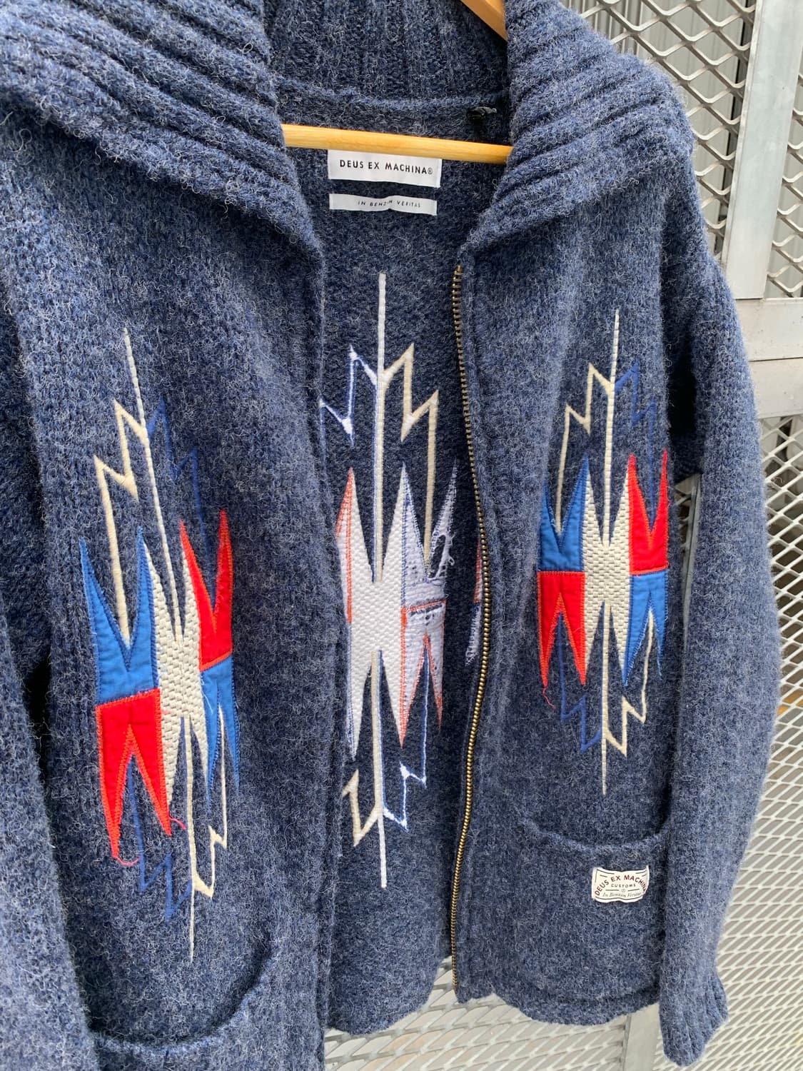 데우스 노르딕 집업 가디건 상품이미지7