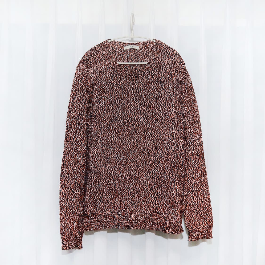 산드로 (sandro) 코튼 보카시 트위드 핸드니트 (F 95-100) 상품이미지1