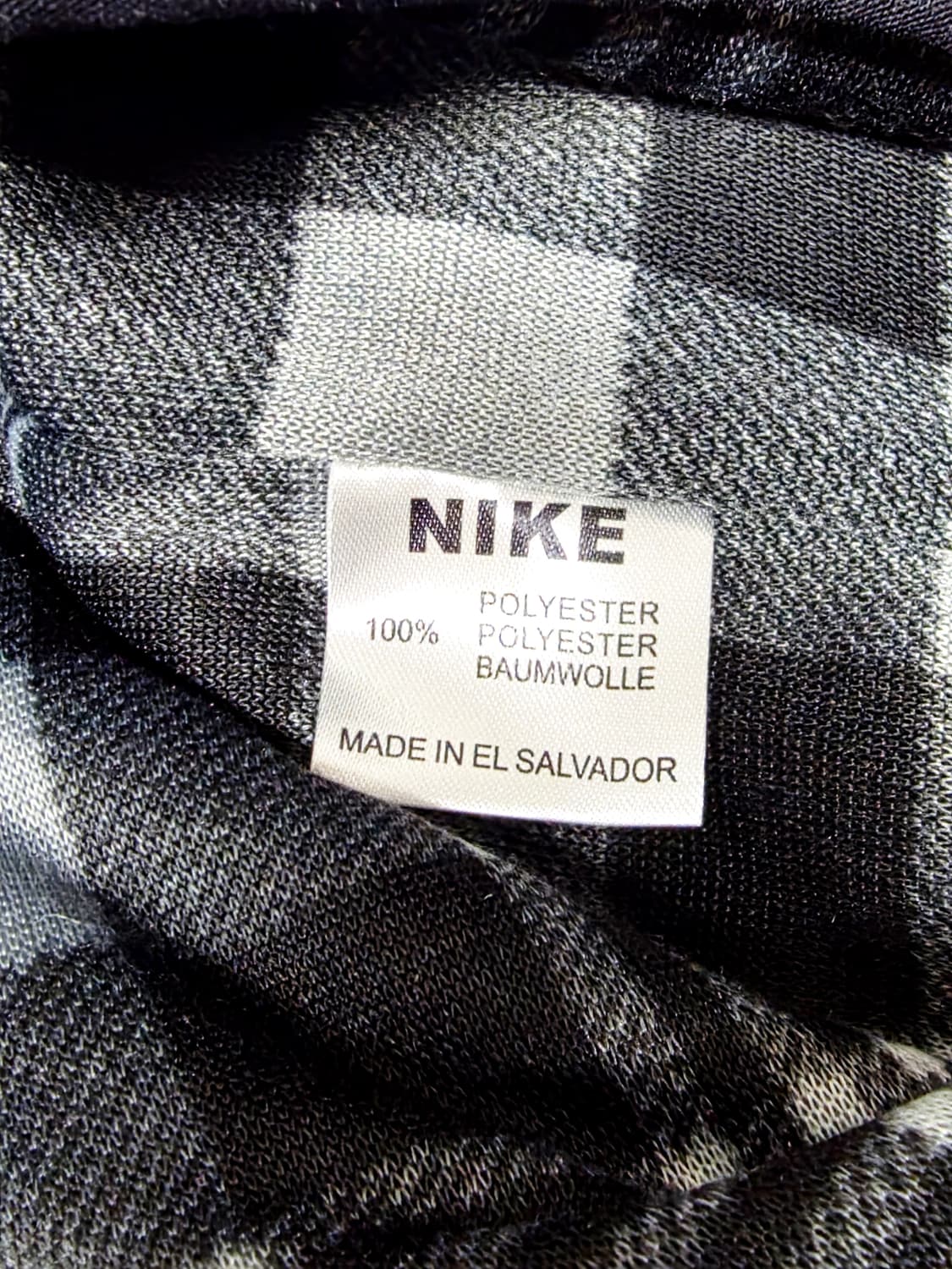 [나이키] 희귀 더블스우시 퀼팅 체크 기모 자켓 XXL(105추천) 상품이미지6