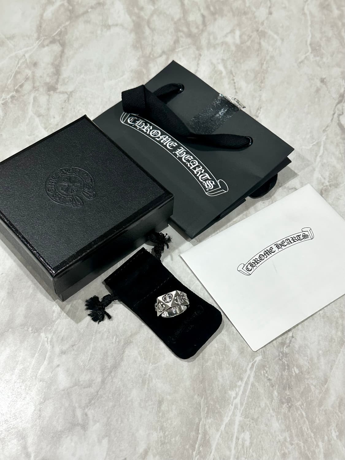 크롬하츠 펜타곤링 (신세계정품/US9) 상품이미지2