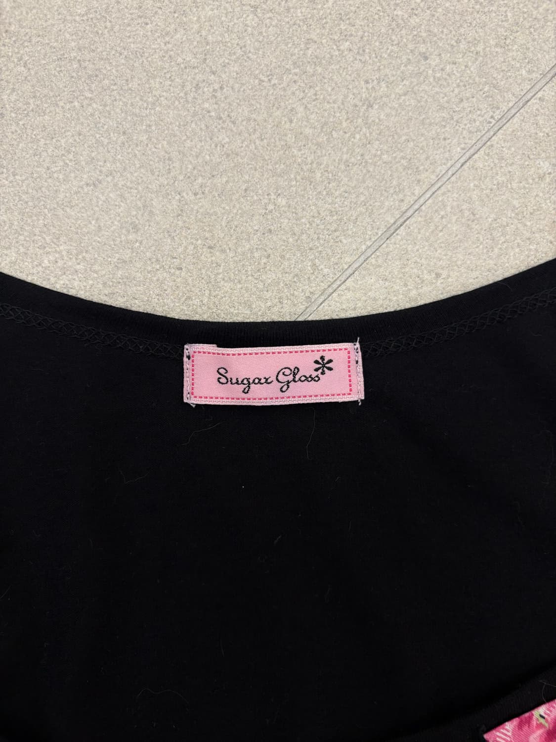 sugar gloss mars 핑크 체크 블라우스 상품이미지4