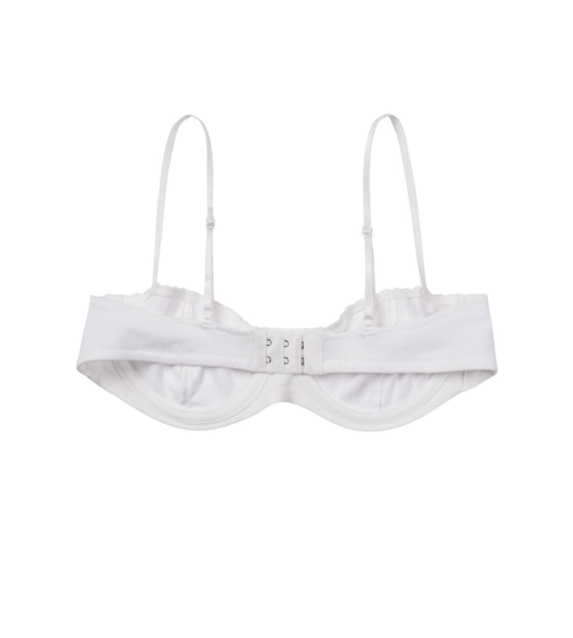 Demi Cup Bra (White)  상품이미지2