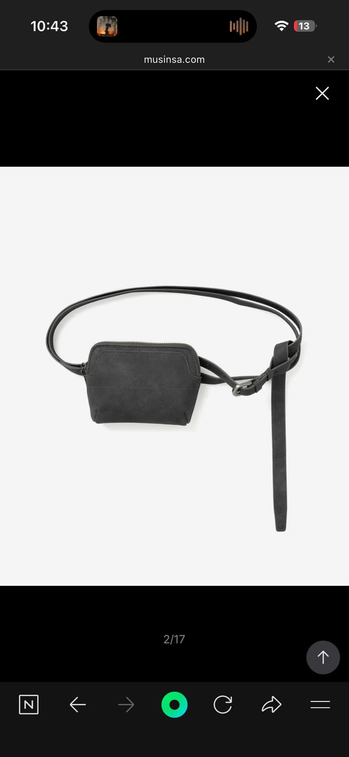 밀로우먼 미니 번 백  상품이미지1