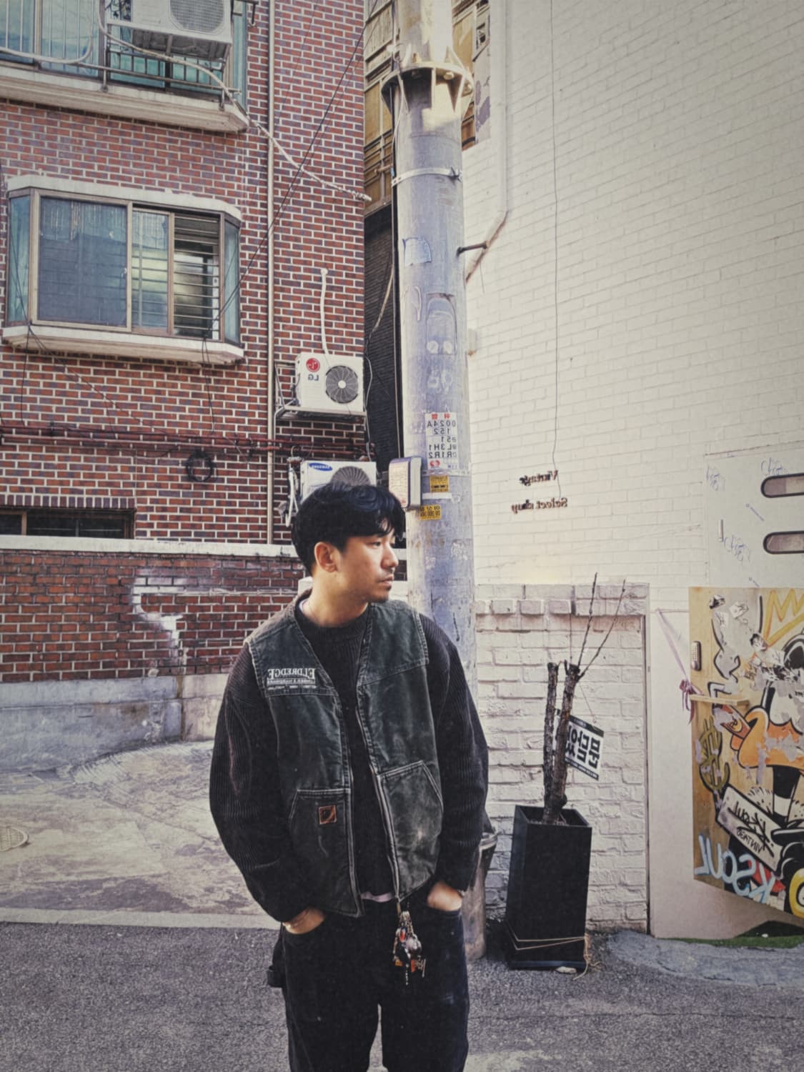 칼하트 v26 모스그린 워크 베스트 상품이미지1