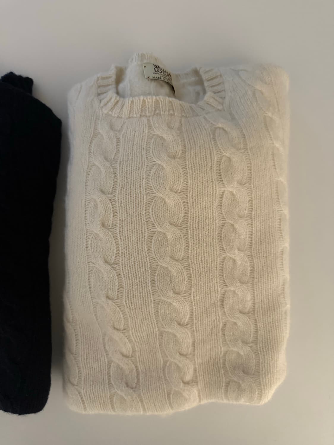 윌리엄로키 케이블 니트 2종 상품이미지5