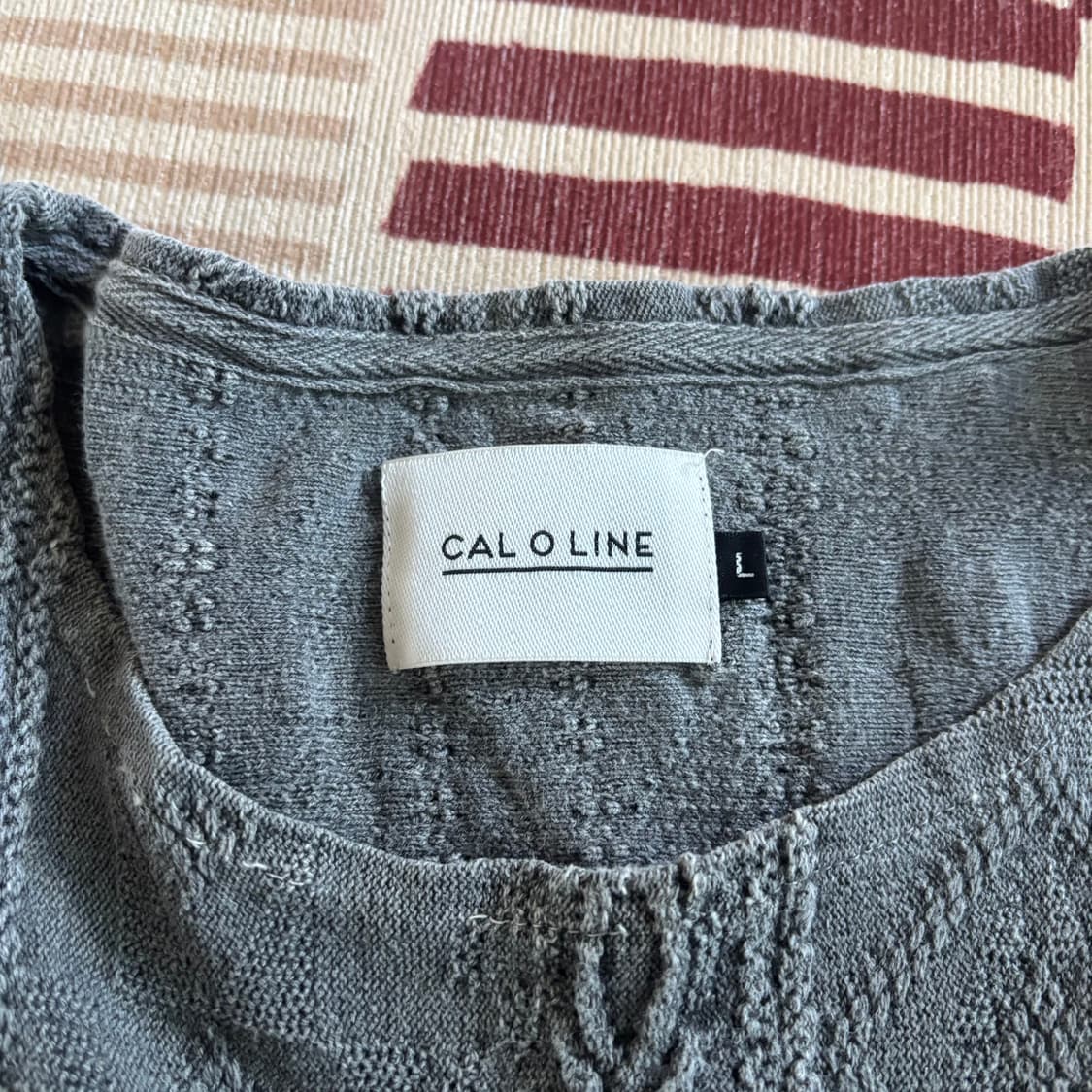 Cal O line 니트 L 상품이미지4