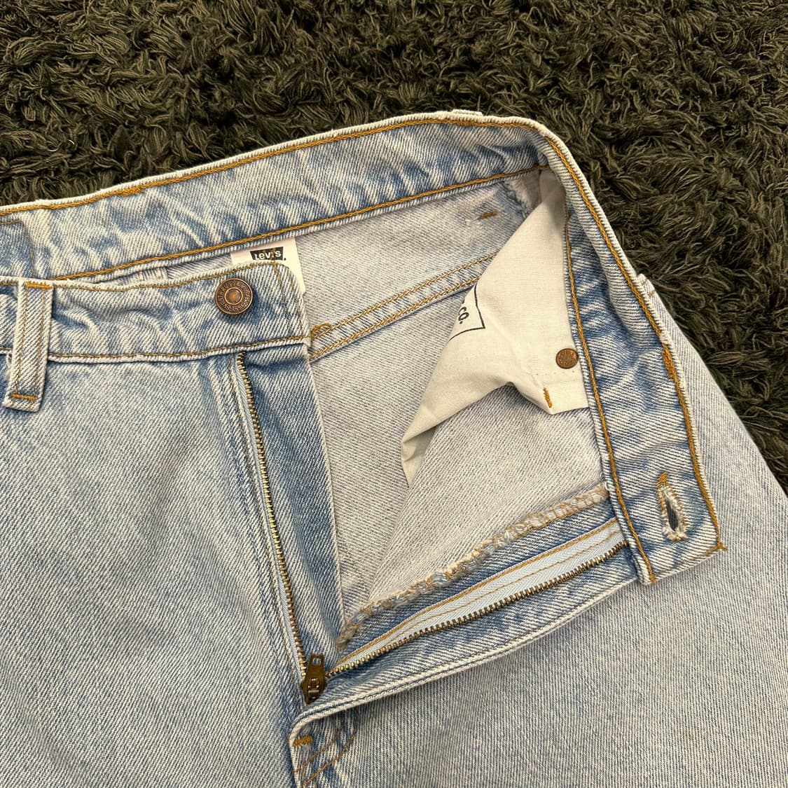 (29inch) 빈티지 리바이스 데님 쇼츠 청 반바지 상품이미지7