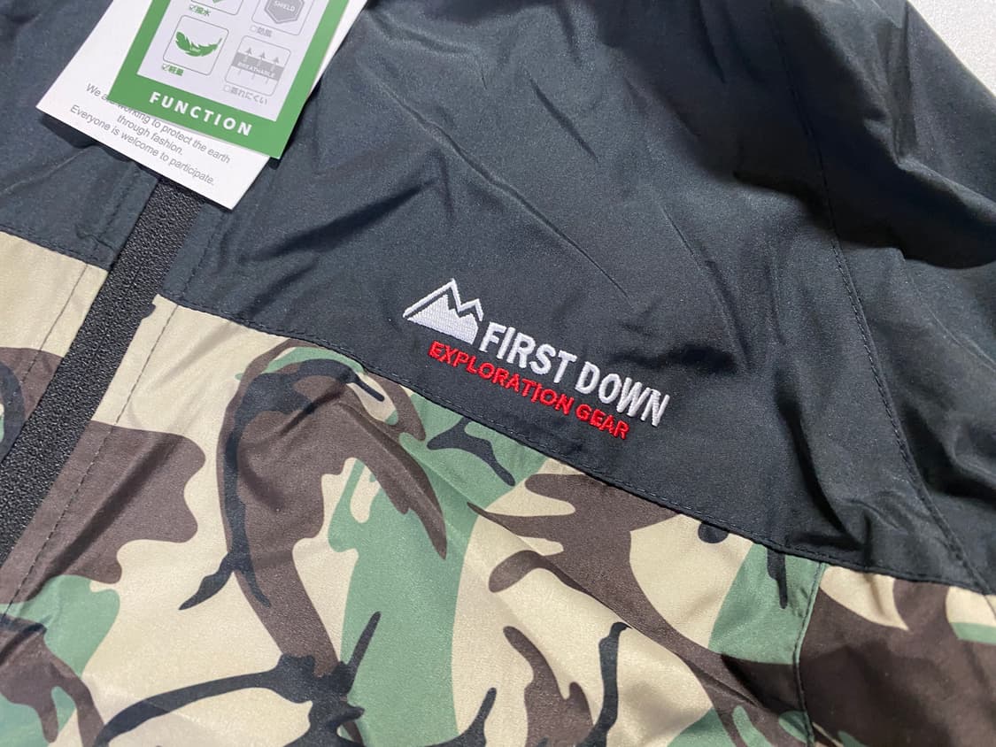 First down camo 바람막이 L 새상품 상품이미지2