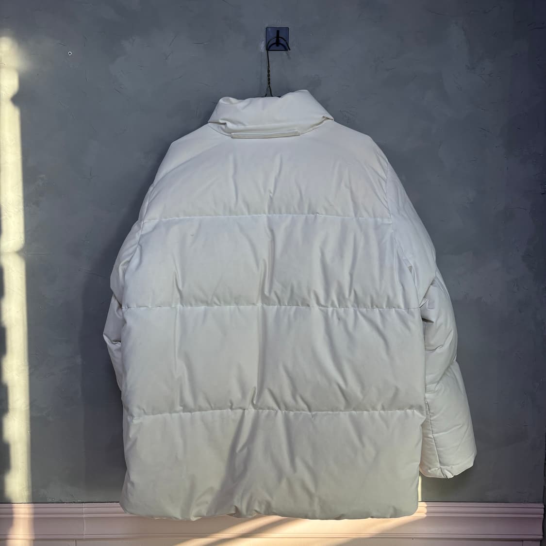 데상트 스위스 스키팀 덕다운 패딩 아이보리 상품이미지9