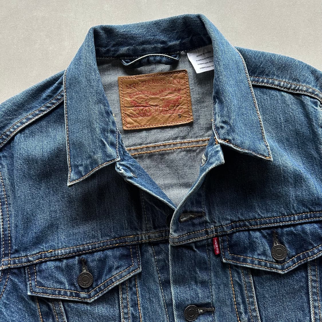[S]리바이스 Levi's 클래식 데님 트러커 자켓 상품이미지7