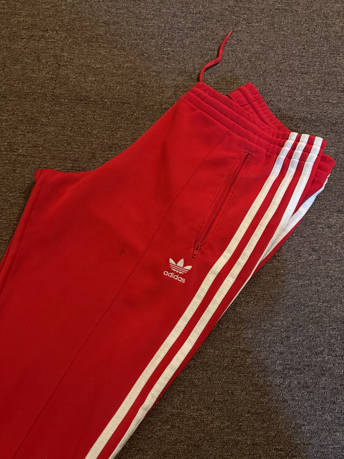 아디다스 트랙팬츠 red 100size 상품이미지2