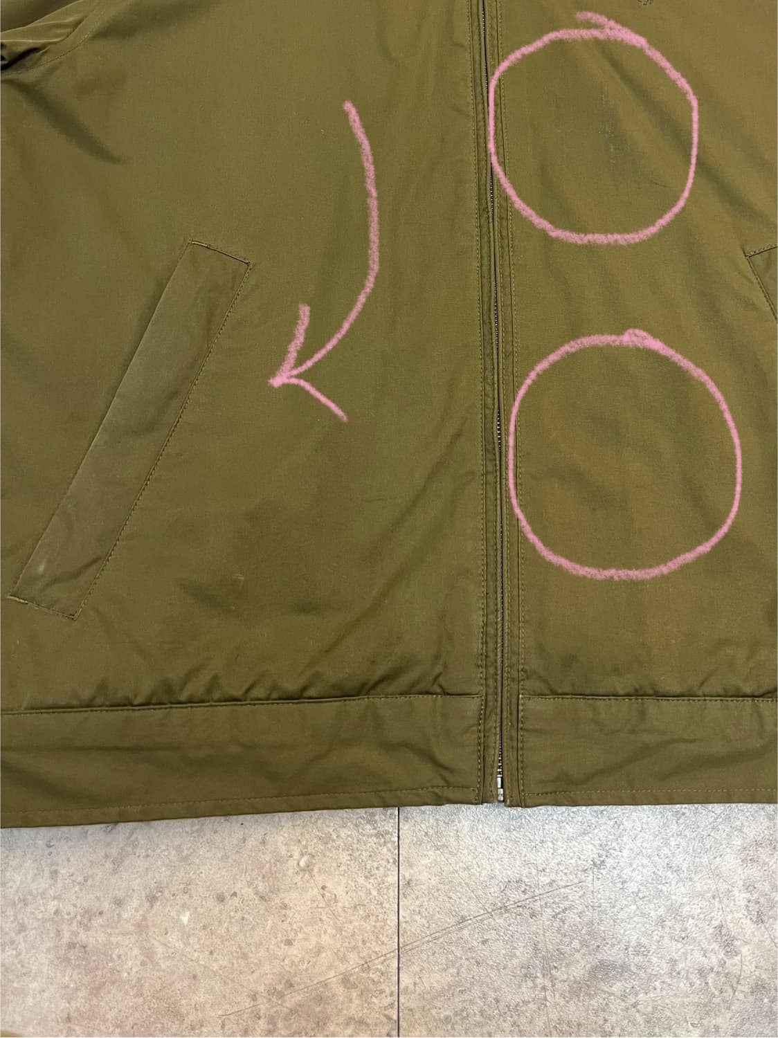 폴로 랄프로렌 폴리 자켓 카키 S #csz2790 상품이미지6