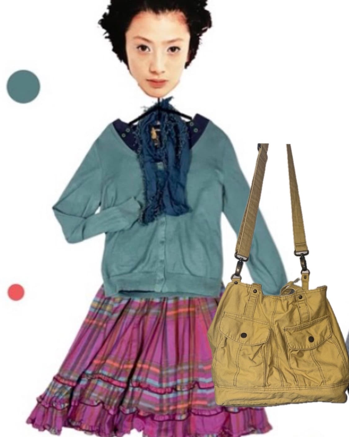 Vintage Yellow Bag 상품이미지1