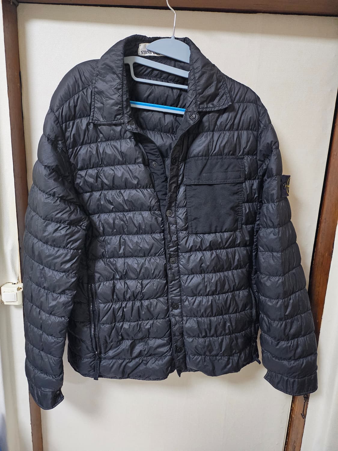 스톤아일랜드 경량패딩 자켓 블랙 L 상품이미지2