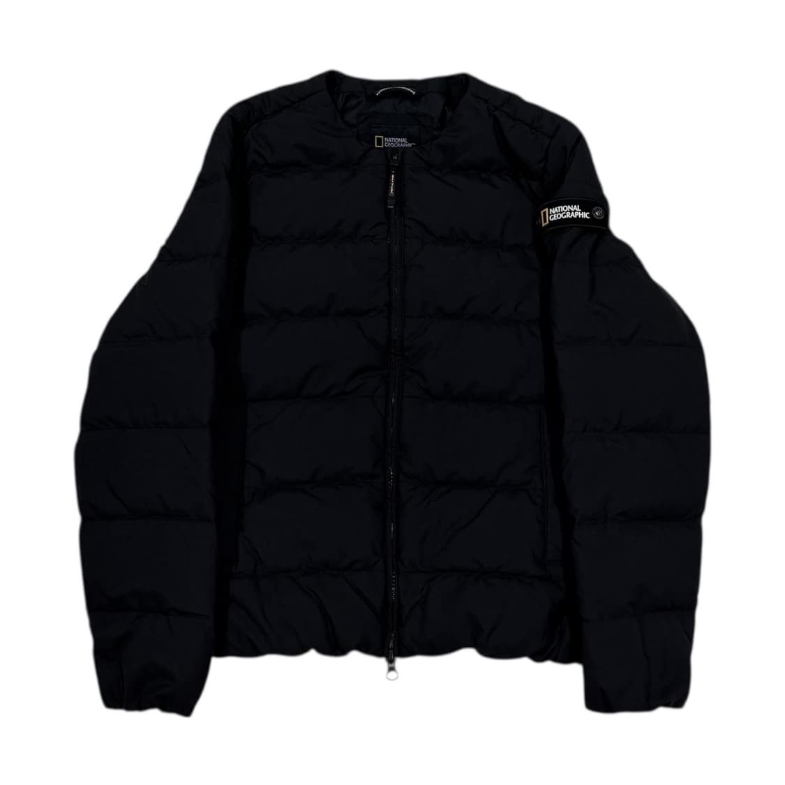 내셔널지오그래픽 헤론 U넥 경량패딩 자켓 블랙 90 S 상품이미지1