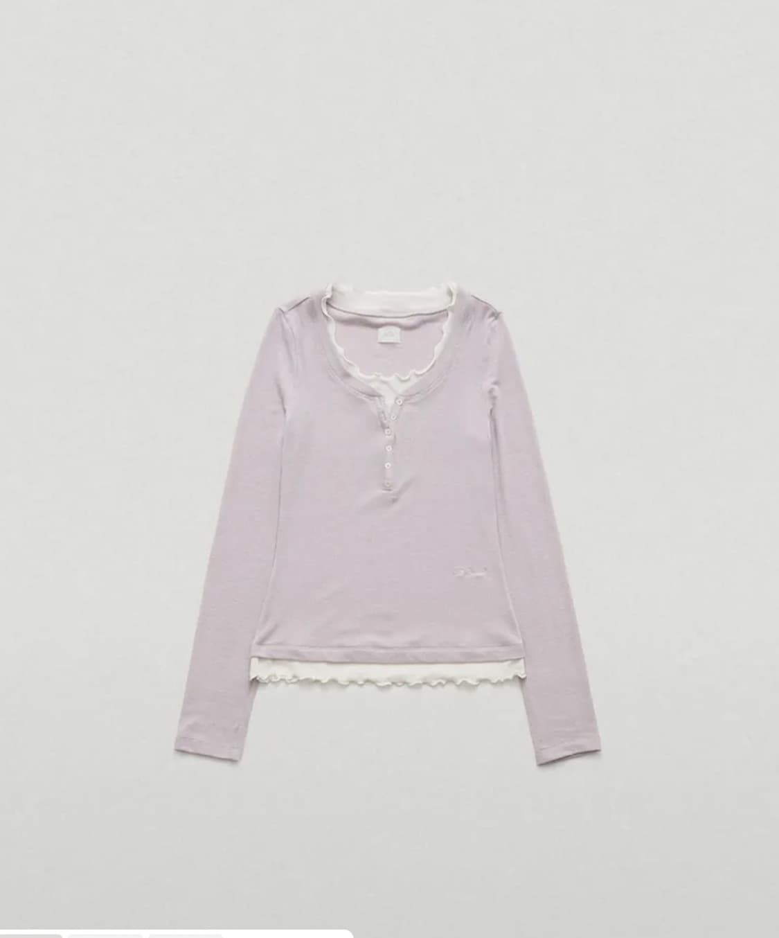 더바넷 aimee slim layered t-shirt 상품이미지1