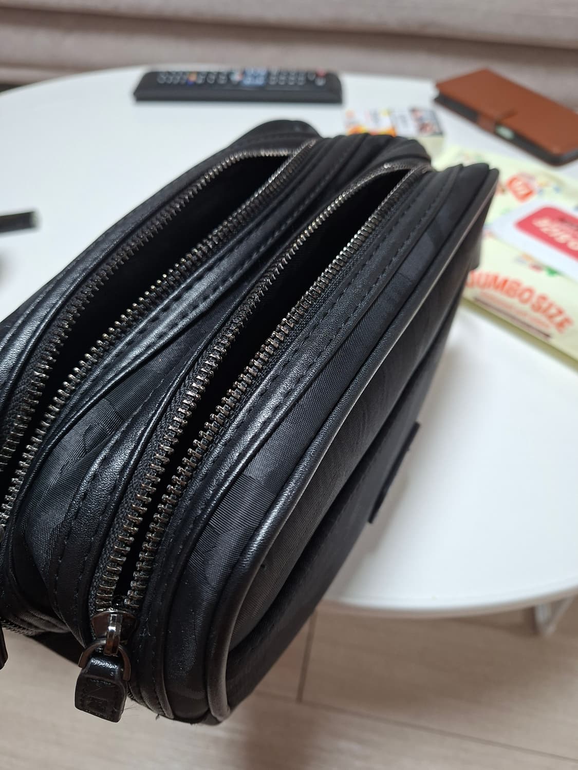 PXG 돕키트 파우치백 워시백 카모 블랙 상품이미지5