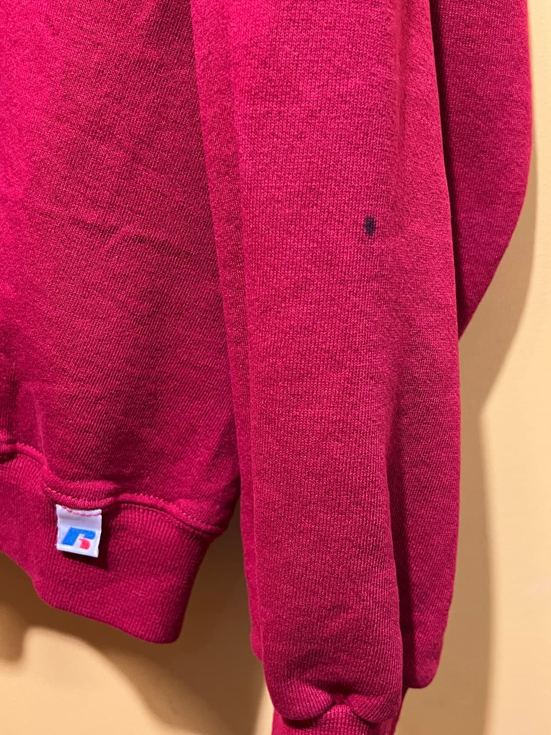 [XXL] 러셀 애슬레틱 빈티지 무지 크루넥 맨투맨 레드 상품이미지5