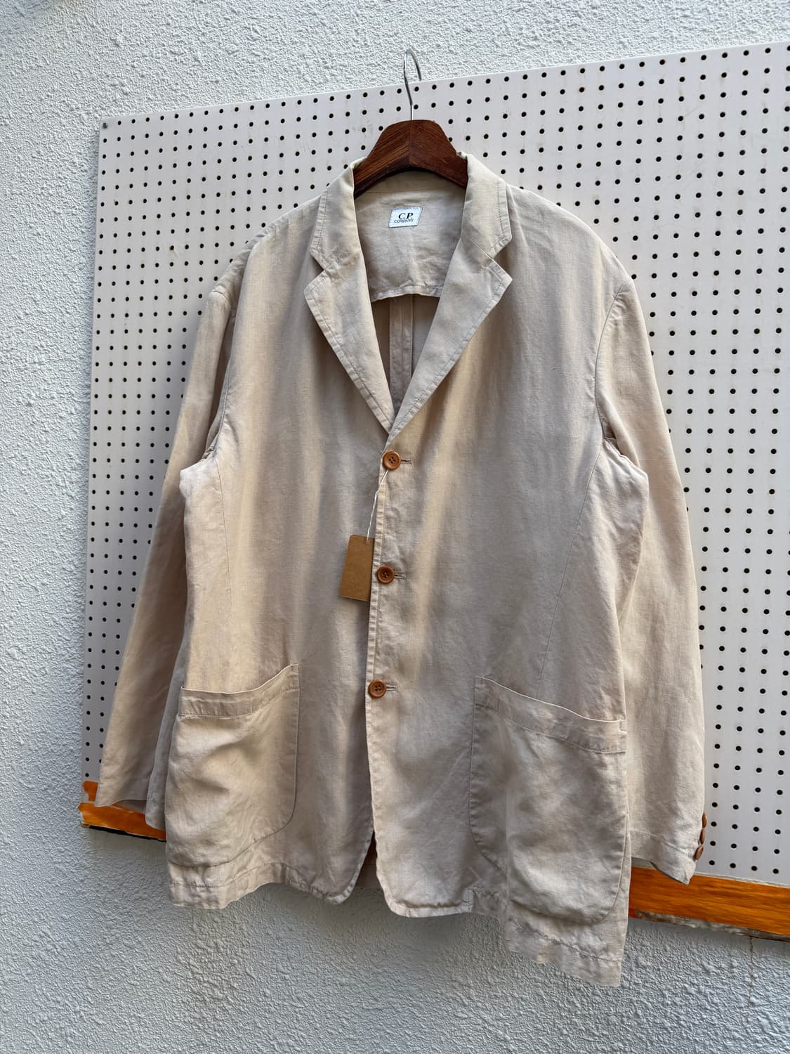 2000s C.P.COMPANY LINEN JACKET 씨피 린넨 자켓 상품이미지4