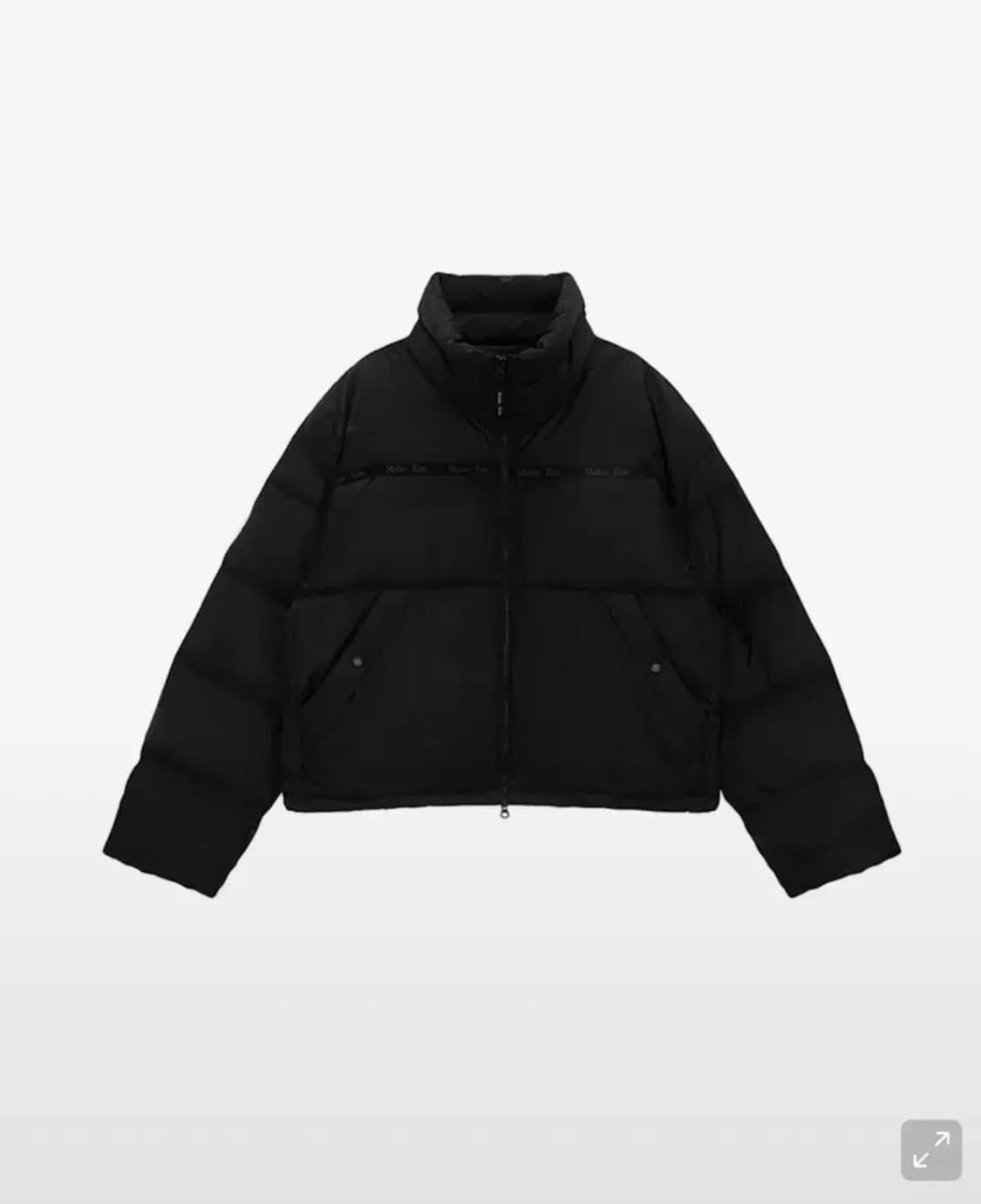 마땡킴 테이핑 푸퍼 자켓 패딩 상품이미지1