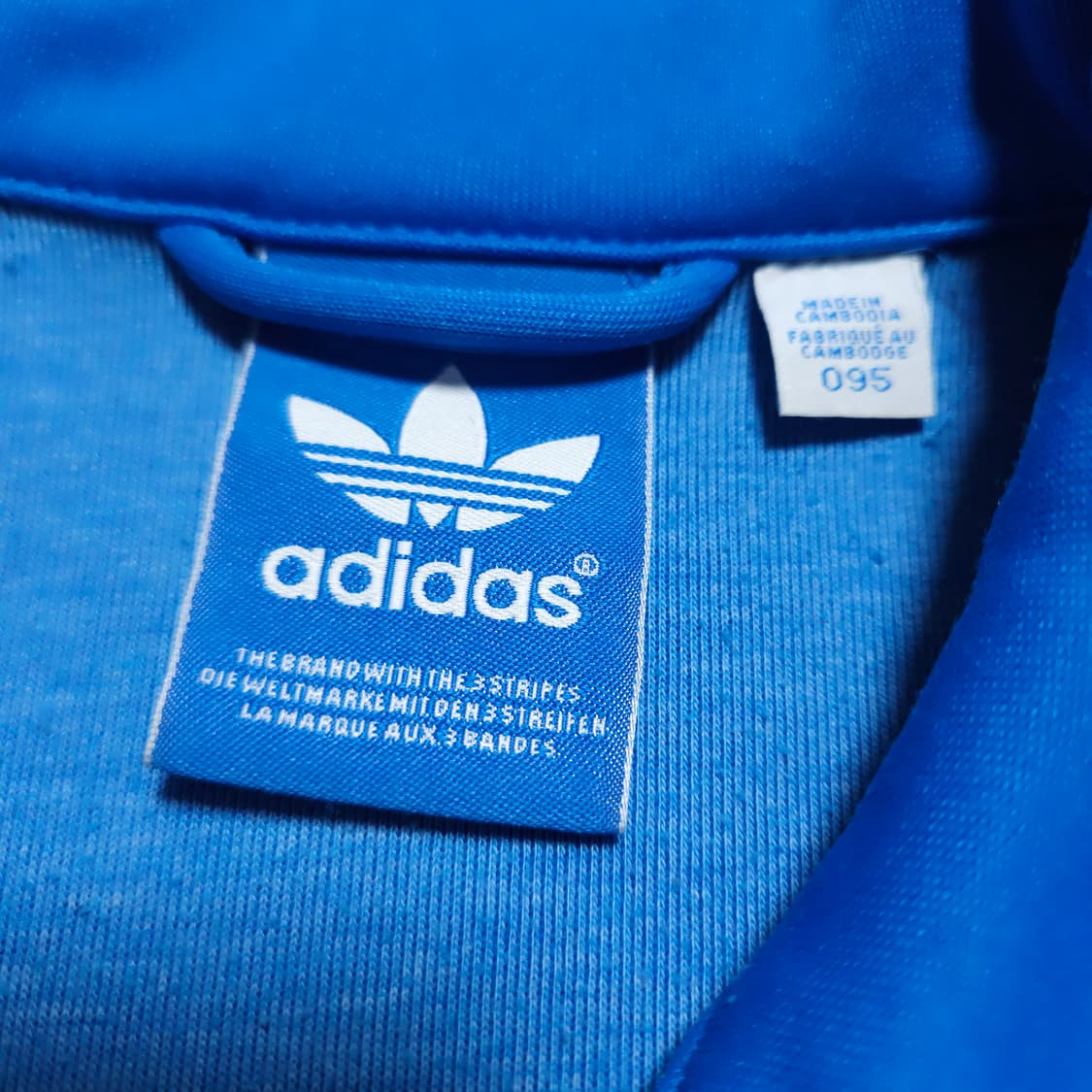 95 ) 아디다스 파이어버드 유로파 트랙탑 블루 상품이미지4