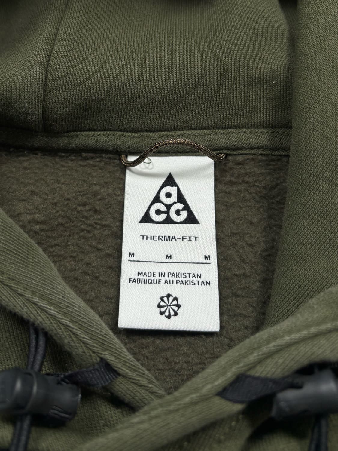 나이키 ACG 써마핏 카키 후드티 상품이미지5