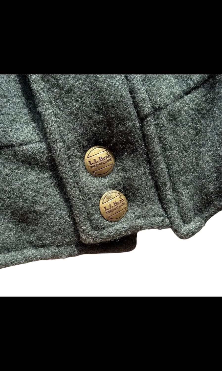 80s Made in USA L.L.Bean 울자켓 상품이미지6