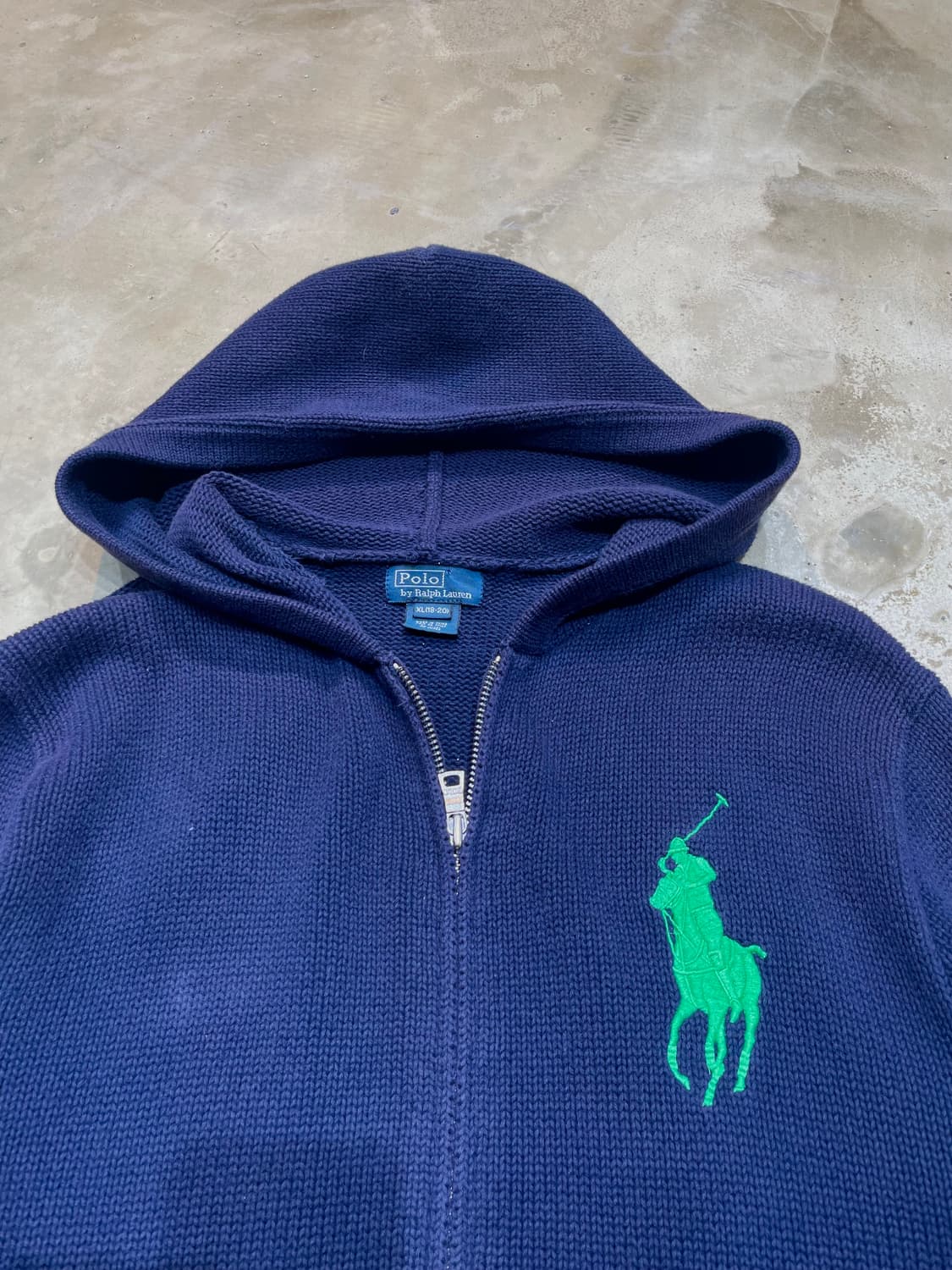 Polo Ralph Lauren Big Pony Knit Hoodie 상품이미지2