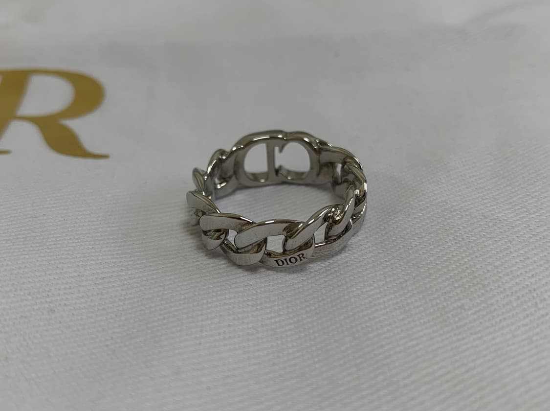 디올 CD아이콘 체인링 상품이미지3