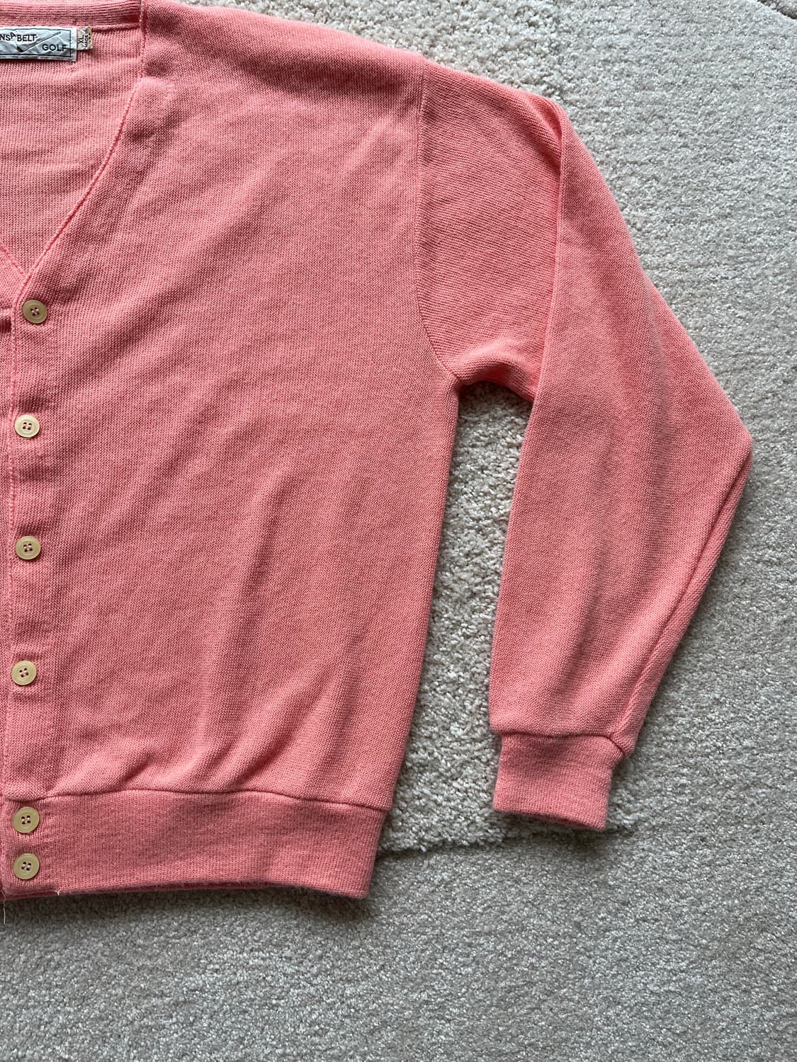 Sansabelt Golf 코랄 브이넥 가디건 (105) 상품이미지4